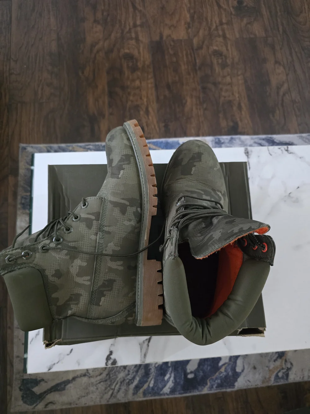 Timberland Men's Grape-Leaf Camo Boots - Picture 3 of 6
